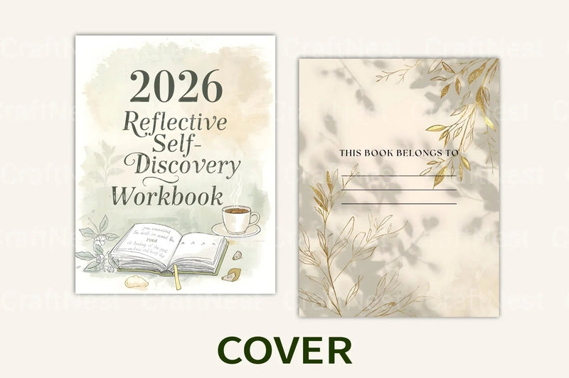 Reflective Self-Discovery Workbook - CraftNest - Digital Crafting and Art