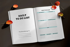 Daily To-Do List Planner - CraftNest - Digital Crafting and Art