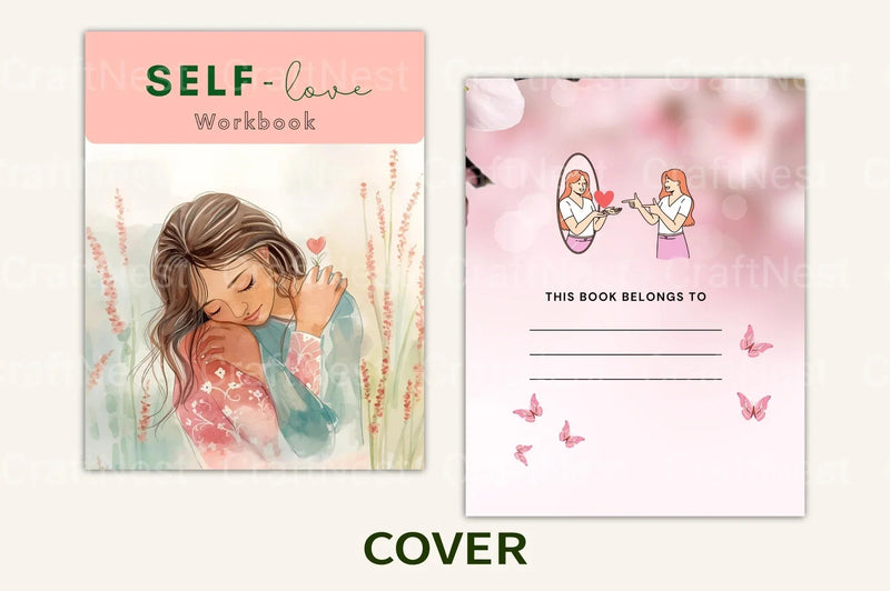 Self Love Workbook for Personal Growth - CraftNest - Digital Crafting and Art