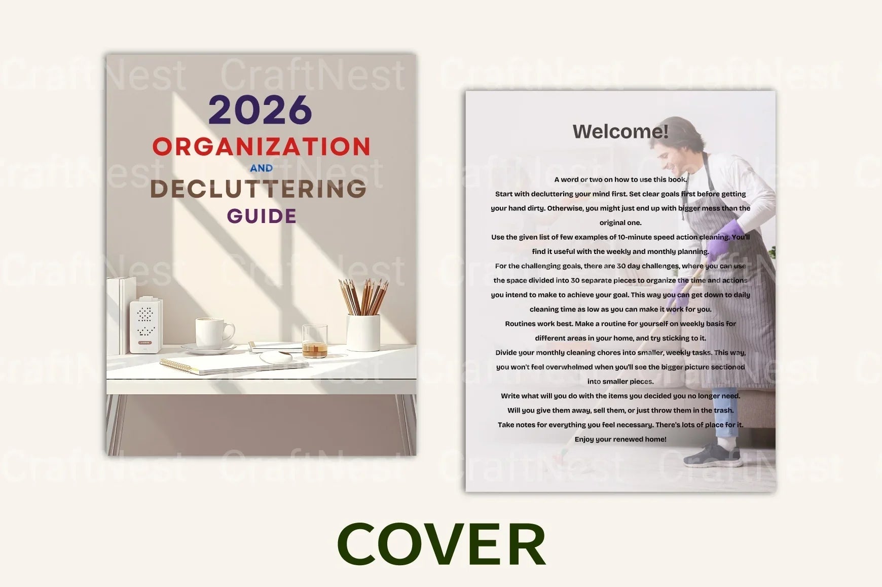 Organization Decluttering Guide - CraftNest - Digital Crafting and Art