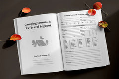Camping RV Travel Logbook Planner - CraftNest - Digital Crafting and Art