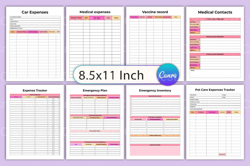 Essential EREPLACEncy Binder for Crisis Preparedness - CraftNest - Digital Crafting and Art