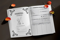 Fishing Logbook Planner Bundle - CraftNest - Digital Crafting and Art