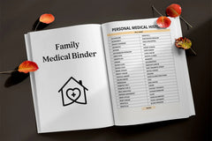 Family Medical Binder Planner - CraftNest - Digital Crafting and Art