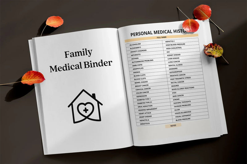 Family Medical Binder Planner - CraftNest - Digital Crafting and Art