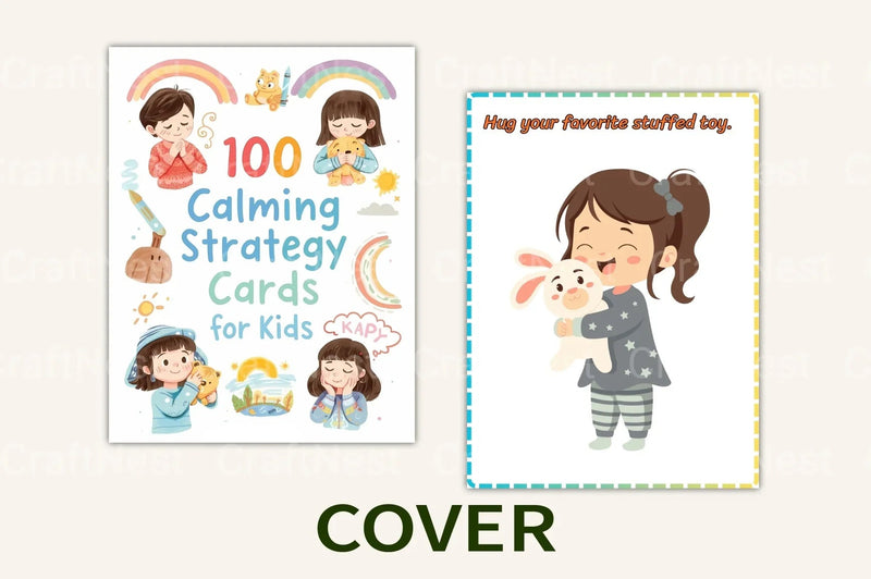 Calming Strategy Cards for Kids - CraftNest - Digital Crafting and Art