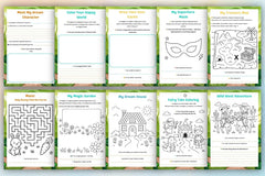 Little Minds Adventure Book - CraftNest - Digital Crafting and Art