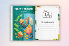 Profit Prompts Planner for Success - CraftNest - Digital Crafting and Art