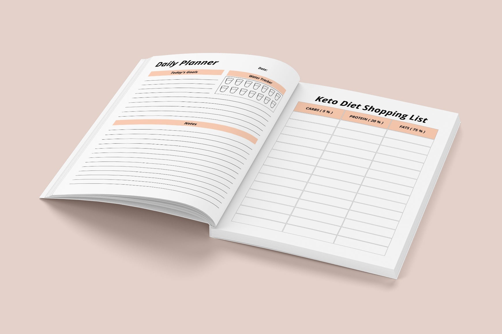 Keto Diet Meal Planner