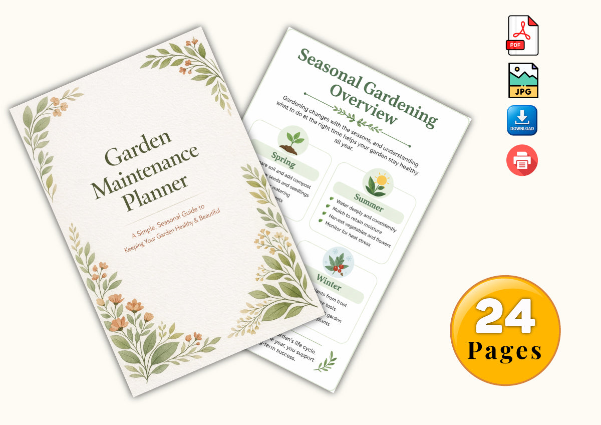 Garden Maintenance Planner
