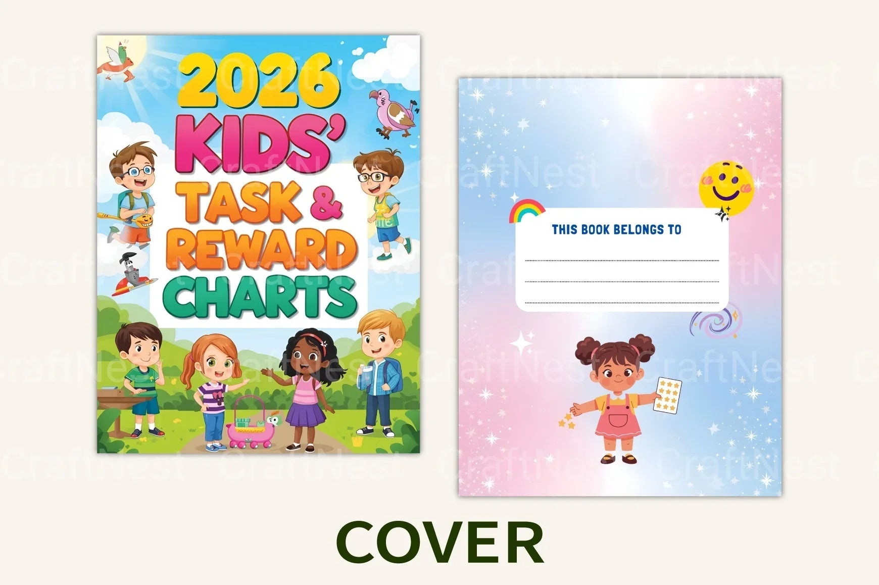 Kids Task Reward Charts for Motivation - CraftNest - Digital Crafting and Art