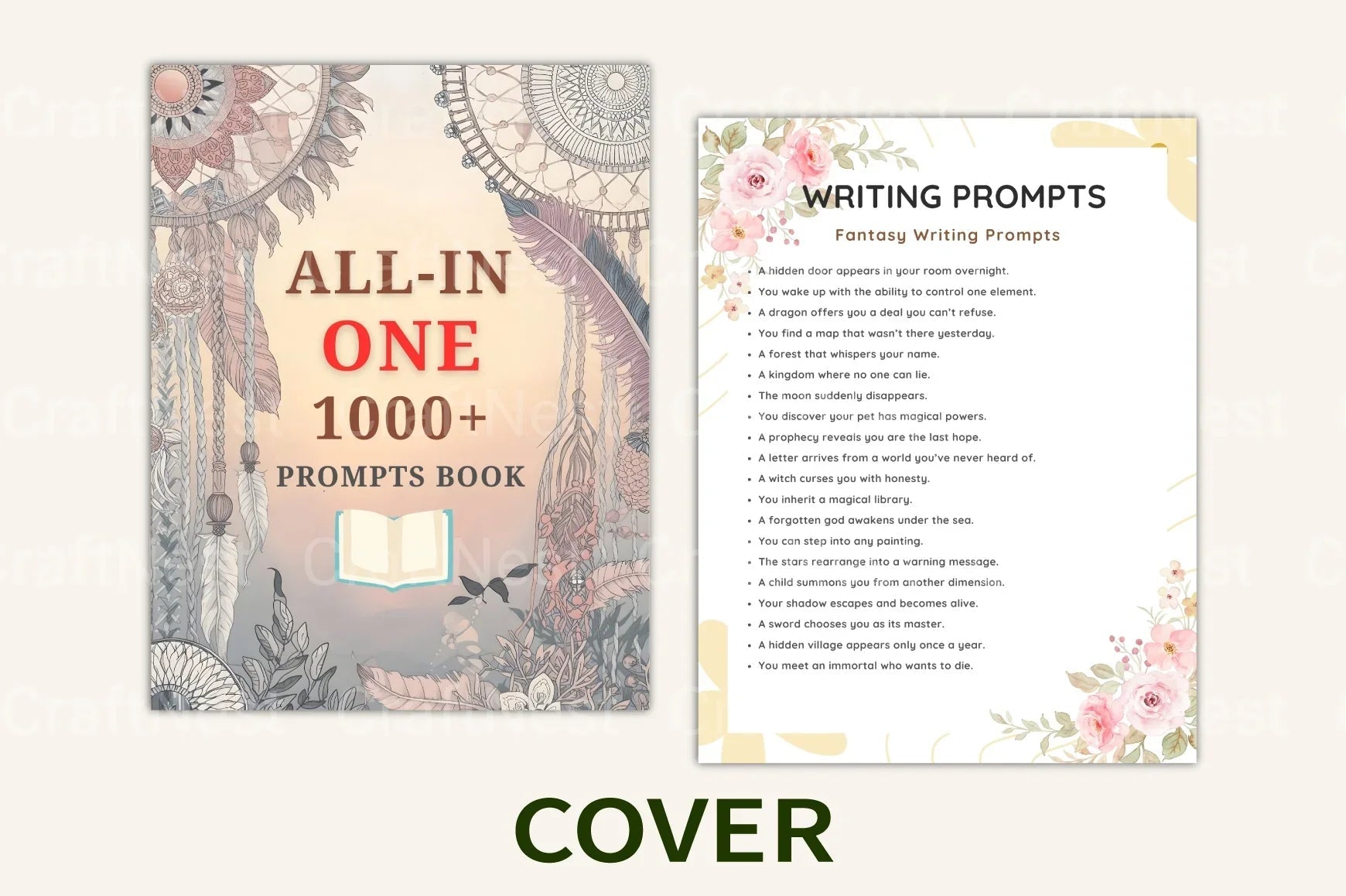 Ultimate All-In-One Prompts Book - CraftNest - Digital Crafting and Art
