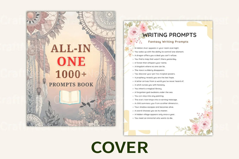 Ultimate All-In-One Prompts Book - CraftNest - Digital Crafting and Art