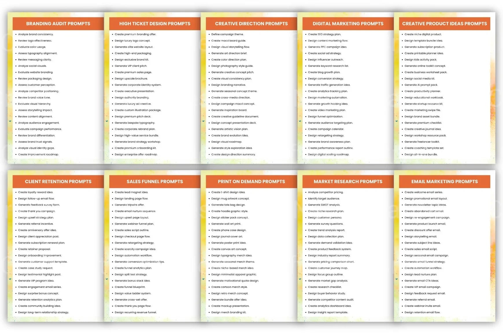 Business Prompts for Creative Inspiration - CraftNest - Digital Crafting and Art