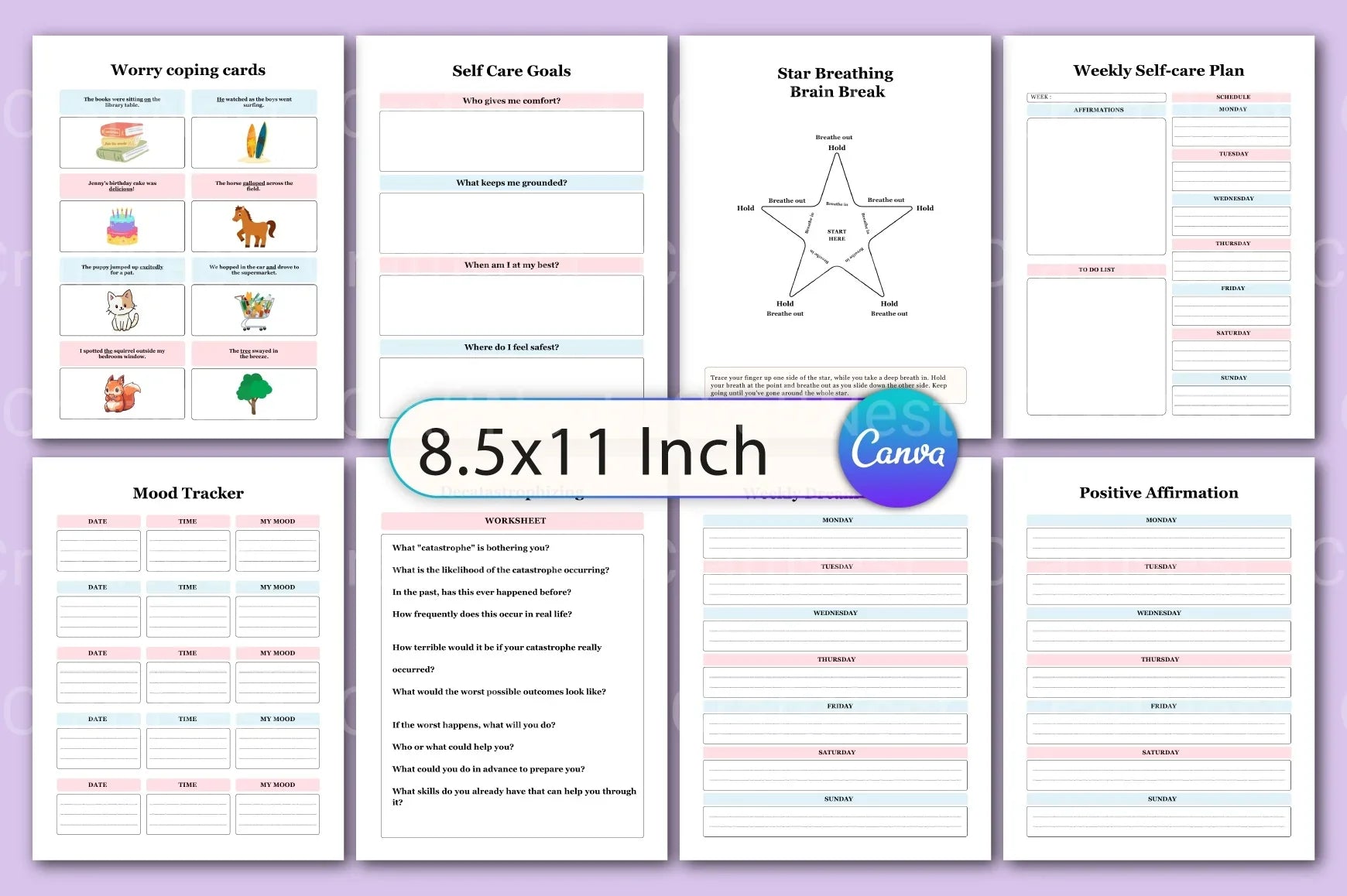 CBT Anxiety Workbook for Effective Stress Management - CraftNest - Digital Crafting and Art