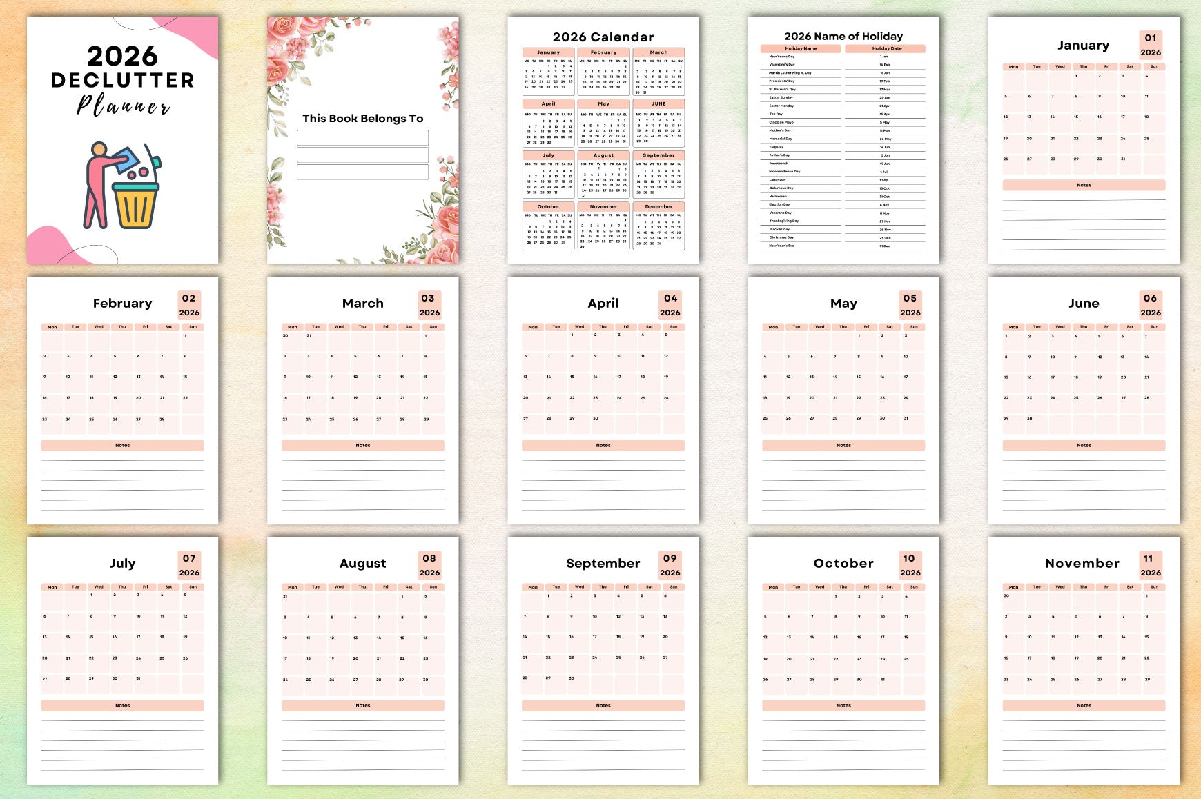 Declutter Planner Guide
