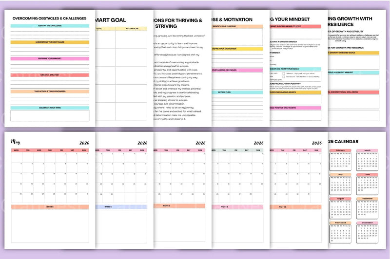 Thrive Strive Planner for Success - CraftNest - Digital Crafting and Art