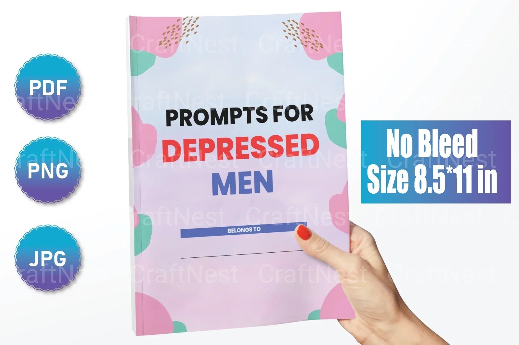 Effective Prompts to Support Depressed Men - CraftNest - Digital Crafting and Art