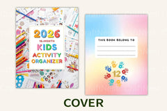 12-Month Kids Activity Organizer - CraftNest - Digital Crafting and Art