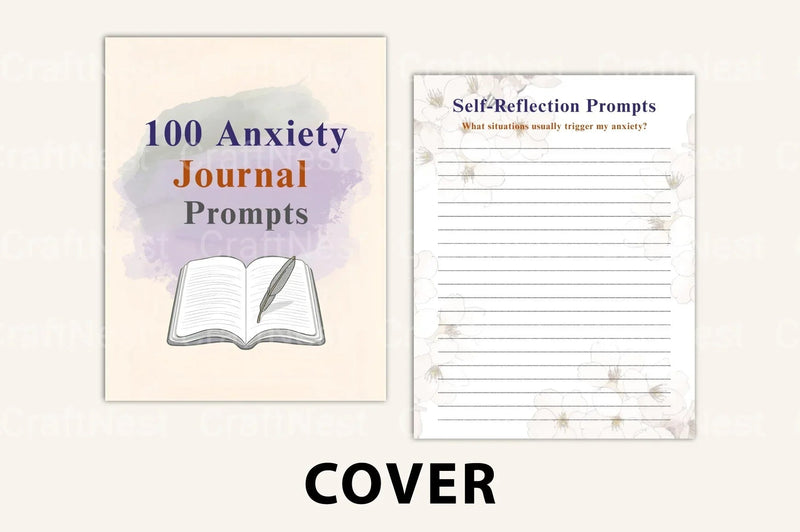 Anxiety Prompts for Stress Relief - CraftNest - Digital Crafting and Art