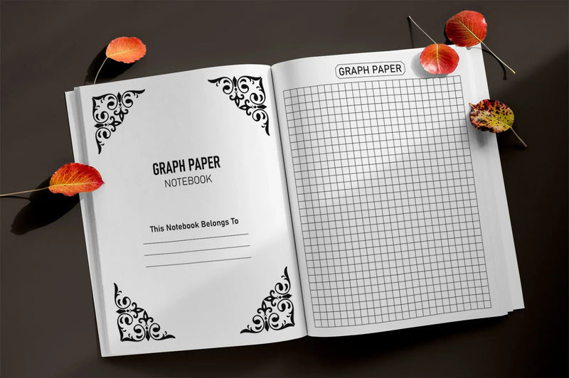 Graph Notebook Planner - CraftNest - Digital Crafting and Art