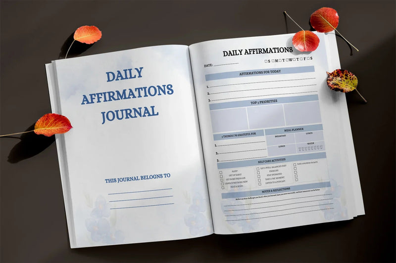 Daily Affirmations Planner  Bundle - CraftNest - Digital Crafting and Art