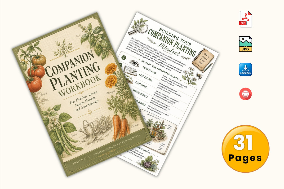 Companion Planting Workbook
