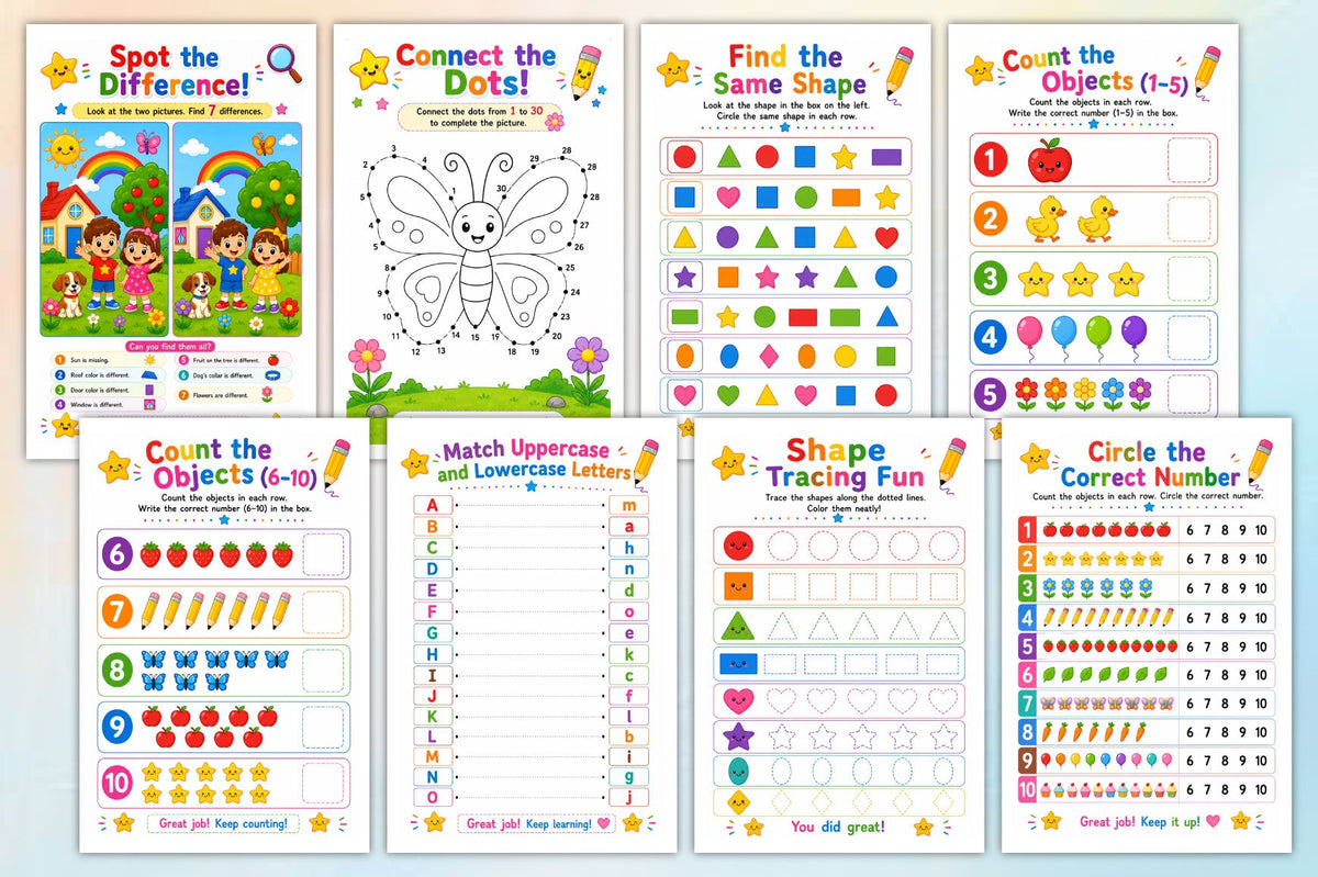 Early Skills Fun for Kids Book