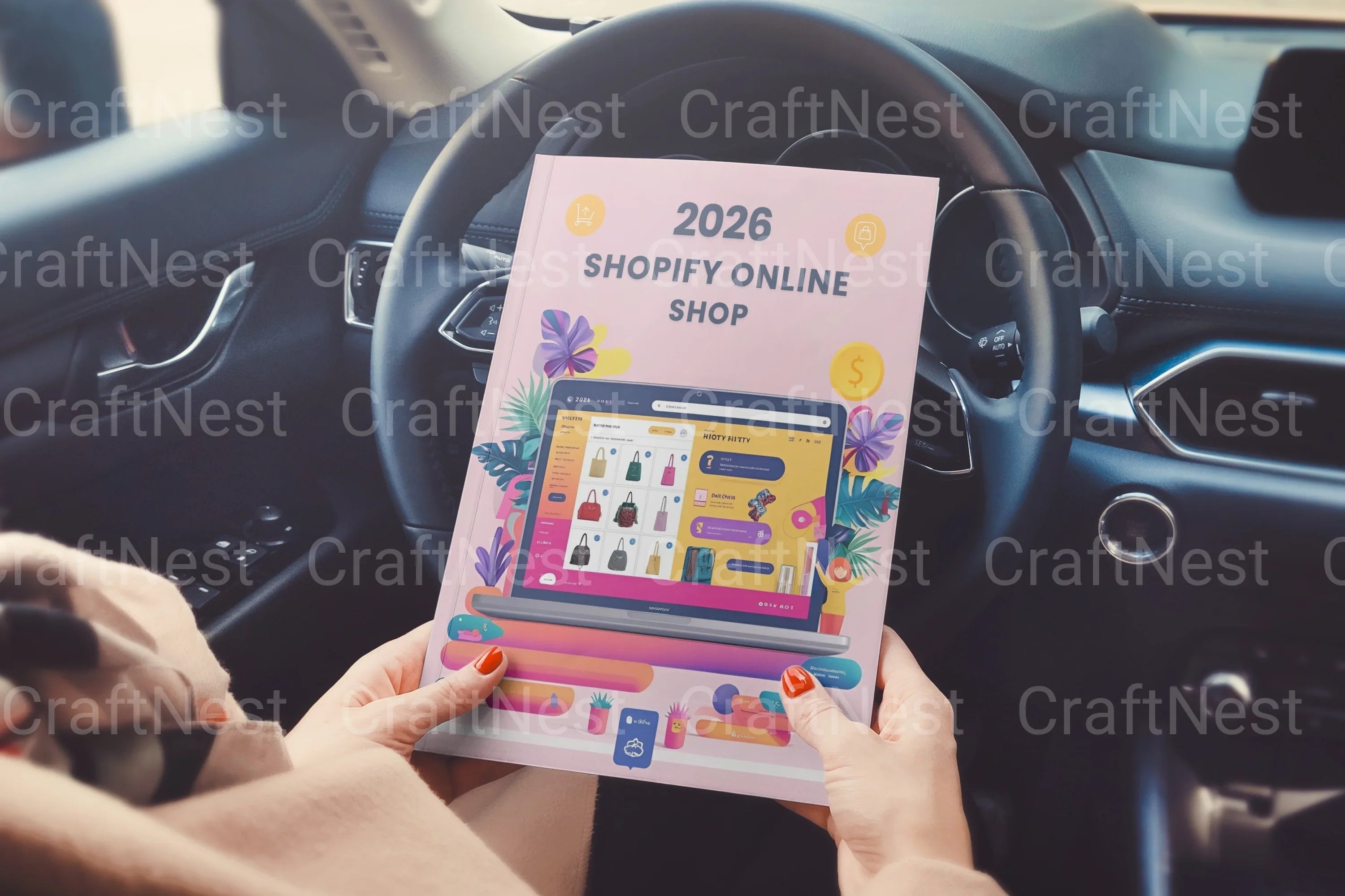 Shopify Online Store - CraftNest - Digital Crafting and Art