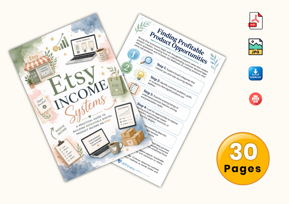 Etsy Income Systems