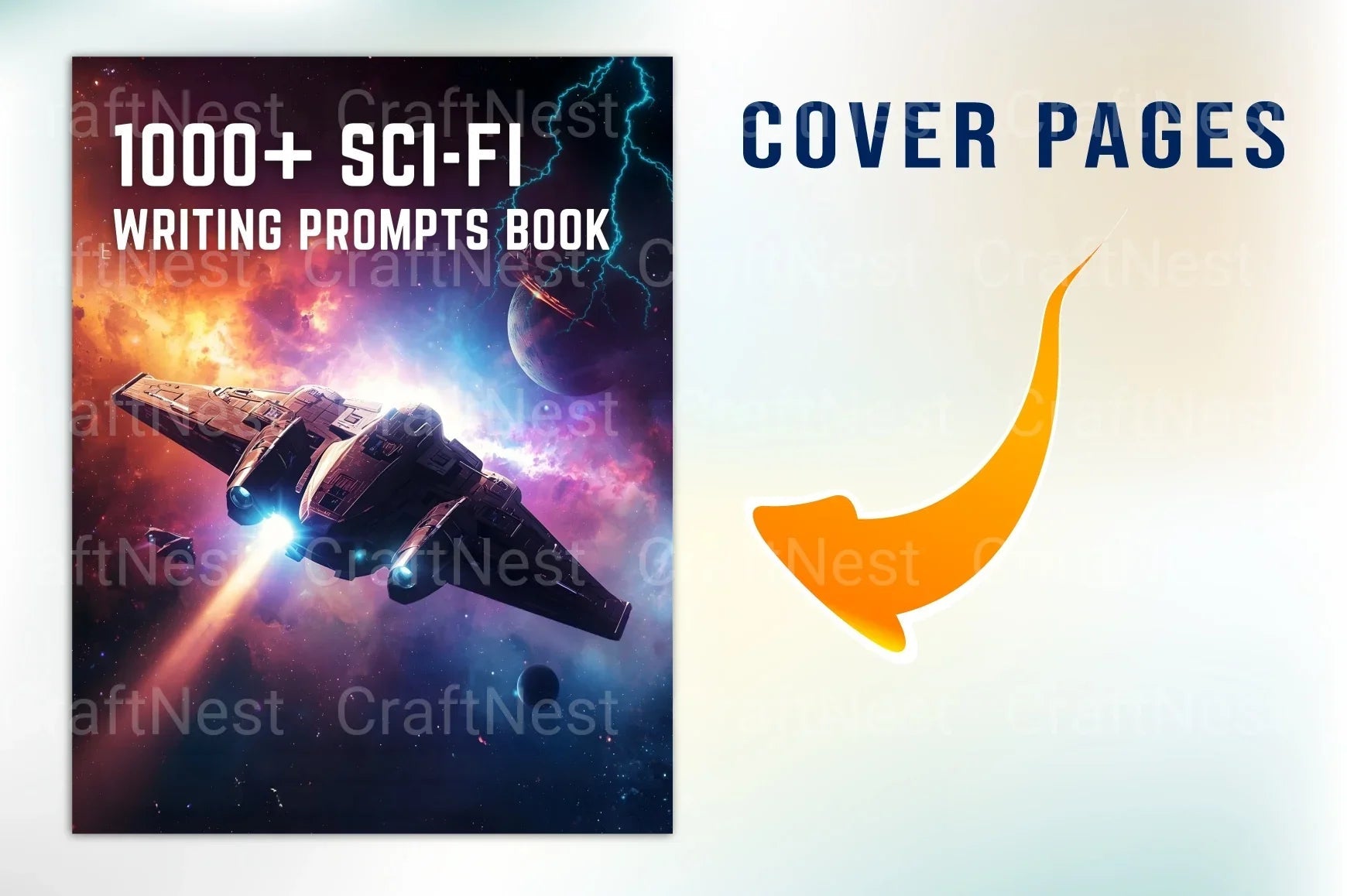 Engaging Sci-Fi Writing Prompts Book - CraftNest - Digital Crafting and Art