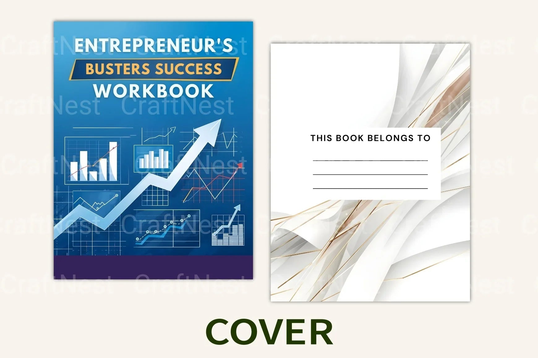 Entrepreneur Busters Success Workbook - CraftNest - Digital Crafting and Art