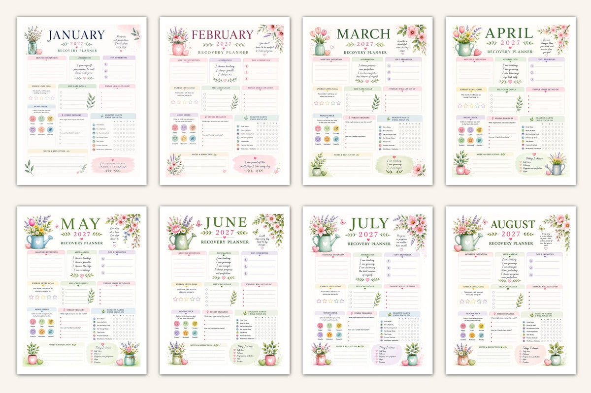 Burnout Recovery Planner 2027