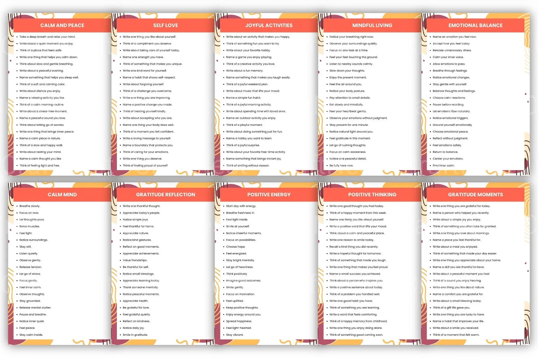Happy Minds Prompts for Creativity and Inspiration - CraftNest - Digital Crafting and Art