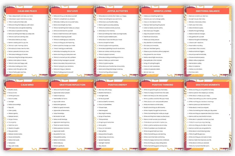 Happy Minds Prompts for Creativity and Inspiration - CraftNest - Digital Crafting and Art