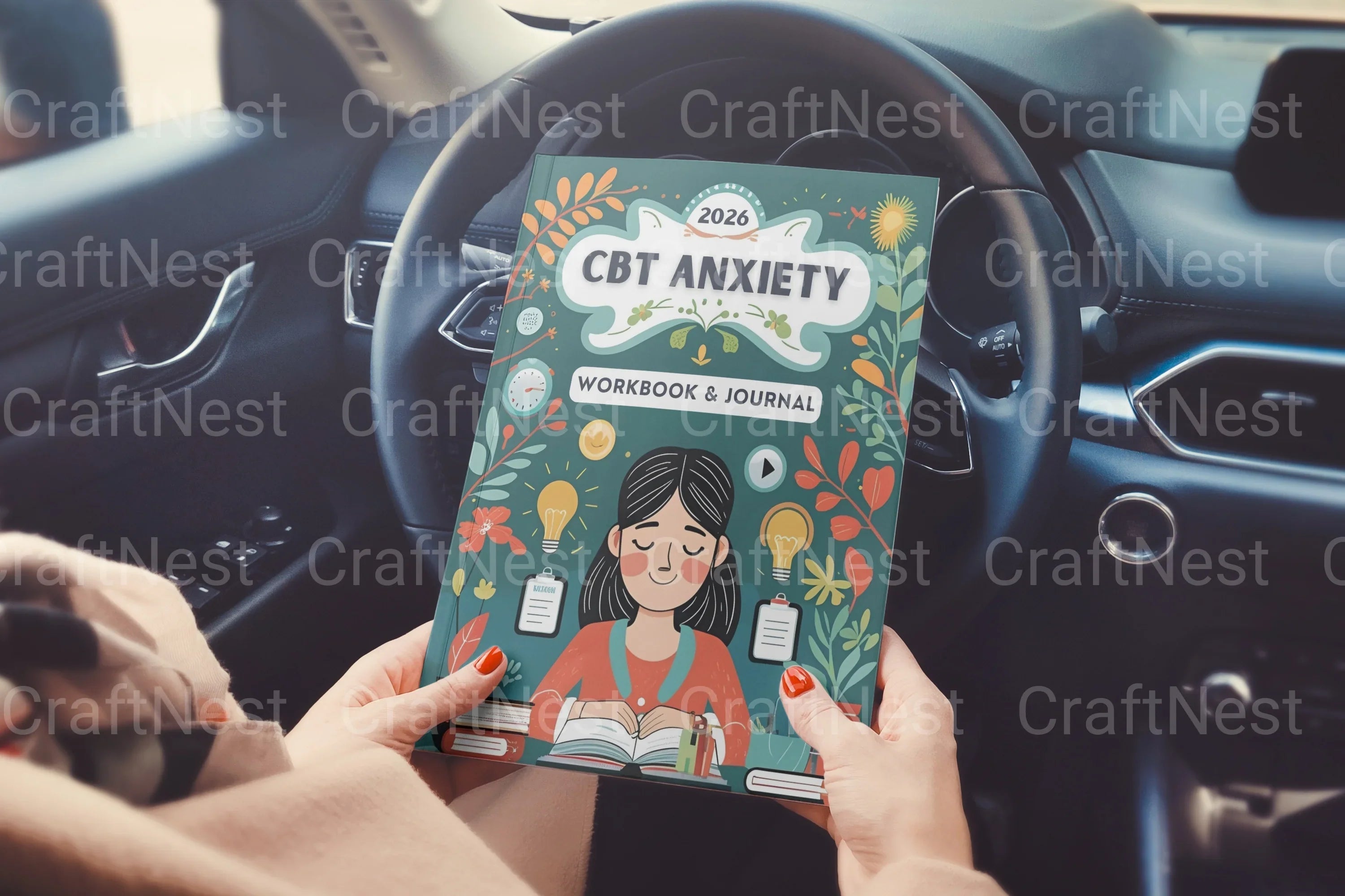 CBT Anxiety Workbook for Effective Relief - CraftNest - Digital Crafting and Art
