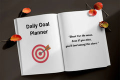 Daily Goal Planner - 100 Planner - CraftNest - Digital Crafting and Art