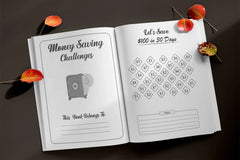 Money Saving Challenges Planner - CraftNest - Digital Crafting and Art