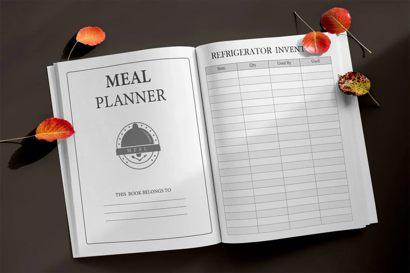 Meal Planner from 100 Planner - Printable Bundle - CraftNest - Digital Crafting and Art