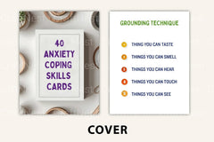 Anxiety Coping Skills Cards for Stress Relief - CraftNest - Digital Crafting and Art