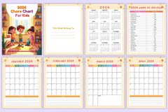 Chore Chart for Kids: Fun and Effective Organization Tool - CraftNest - Digital Crafting and Art