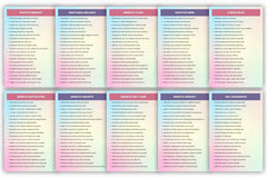 Mental Glow Prompts for Mindfulness and Well-being - CraftNest - Digital Crafting and Art
