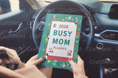Busy Mom Planner: Organize Your Day Efficiently - CraftNest - Digital Crafting and Art