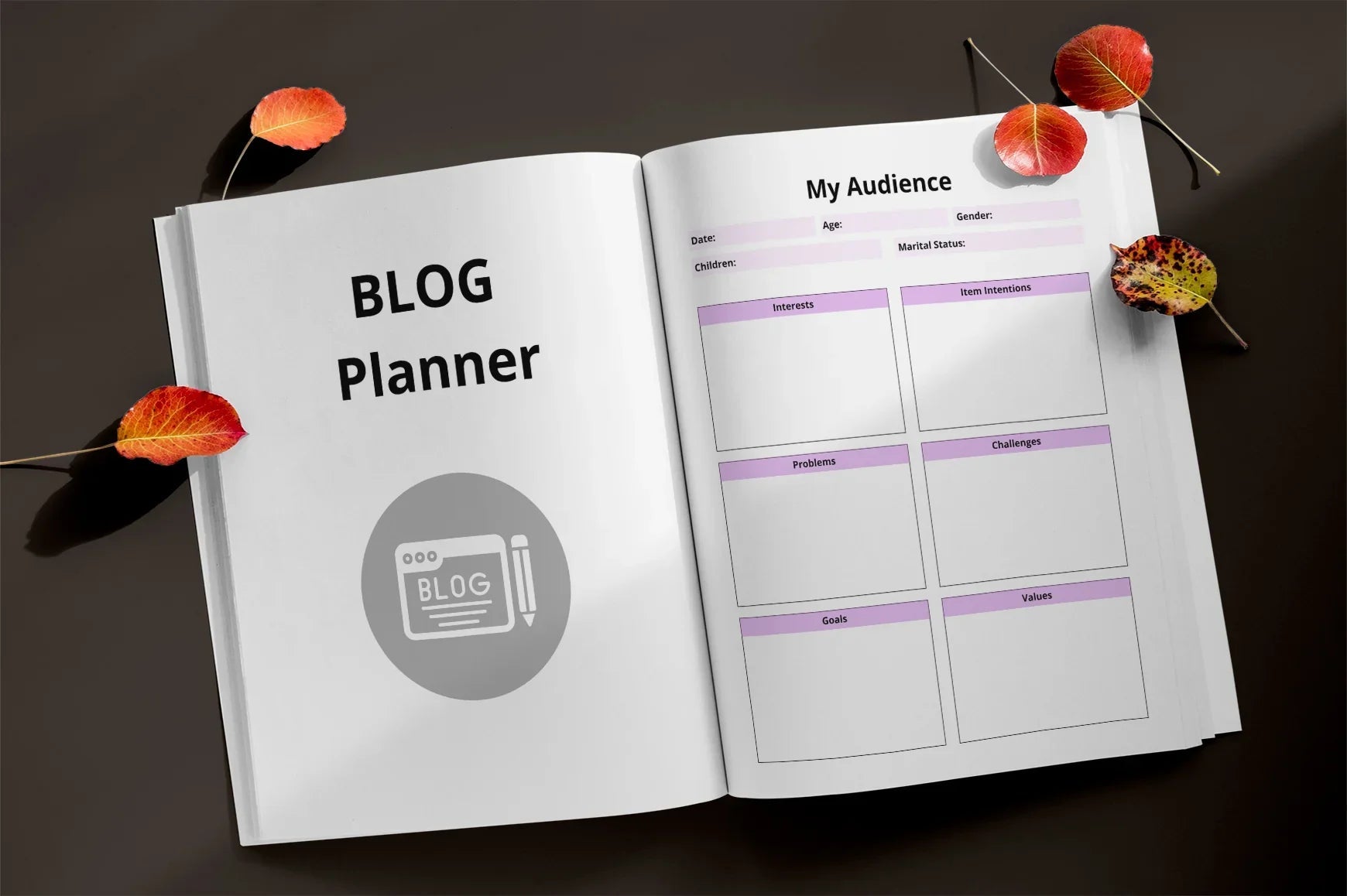 Blog Planner  Bundle - CraftNest - Digital Crafting and Art