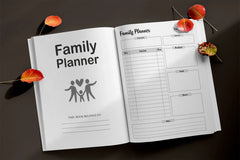Family Planner from 100 Planner - CraftNest - Digital Crafting and Art