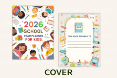 School Year Planner for Kids - CraftNest - Digital Crafting and Art