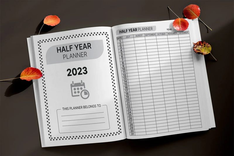 Half Year Planner  Bundle - CraftNest - Digital Crafting and Art