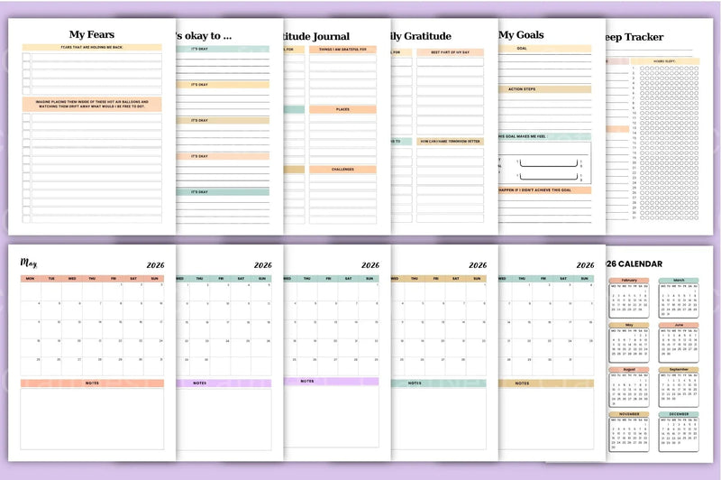 Self Care Planner Guide - CraftNest - Digital Crafting and Art