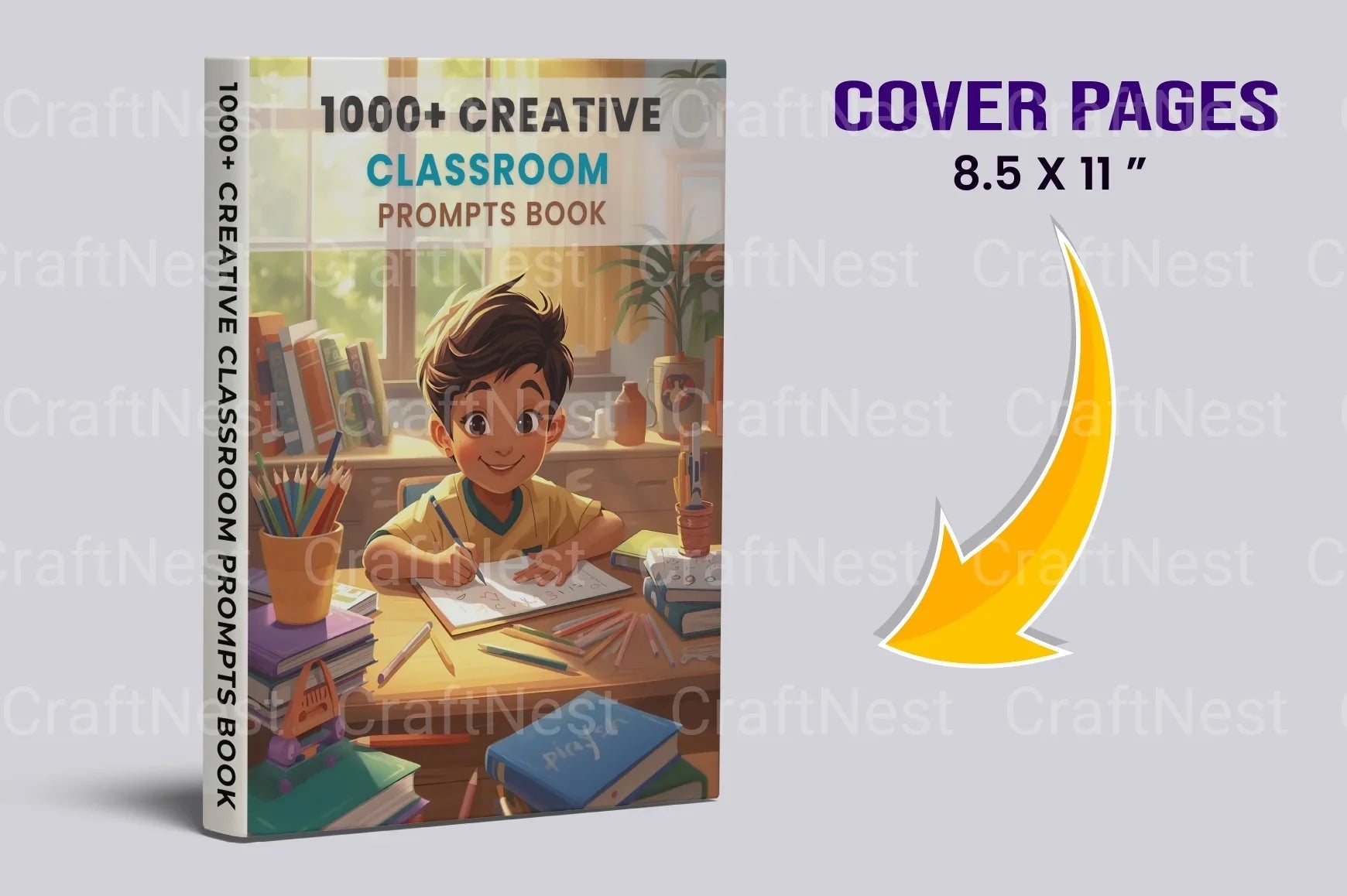 Creative Classroom Prompts Book - CraftNest - Digital Crafting and Art