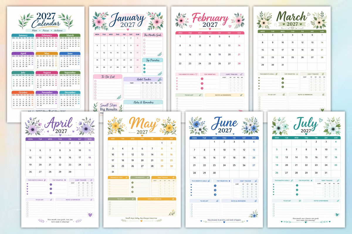 Vision Productivity Planner 2027